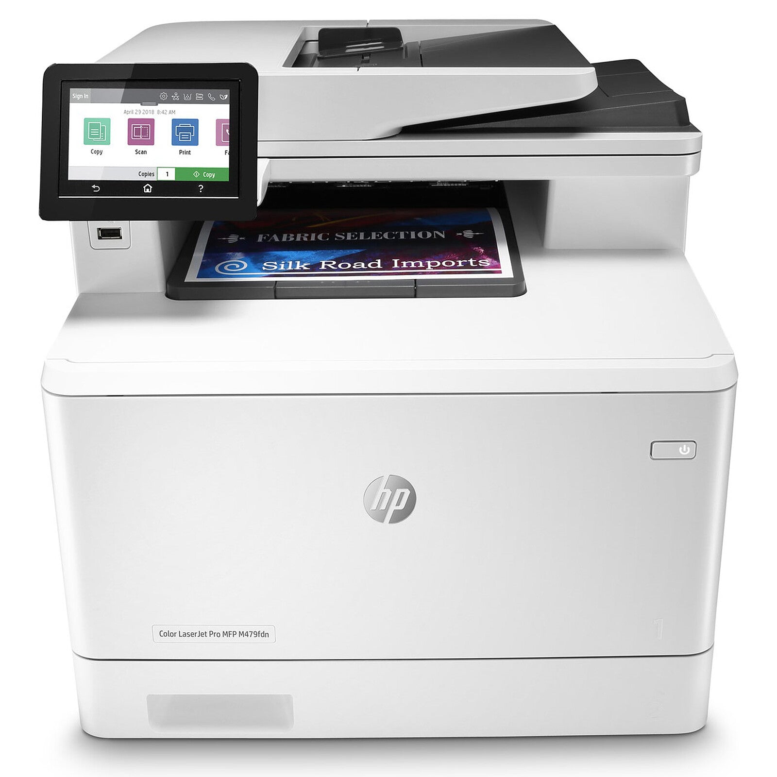 HP Color LaserJet Pro MFP M479fdn Imprimante multifonction laser couleur 4-en-1 recto/verso automatique - USB 2.0/Ethernet HP Color LaserJet Pro MFP M479fdn Imprimante multifonction laser couleur 4-en-1 recto/verso automatique - USB 2.0/Ethernet